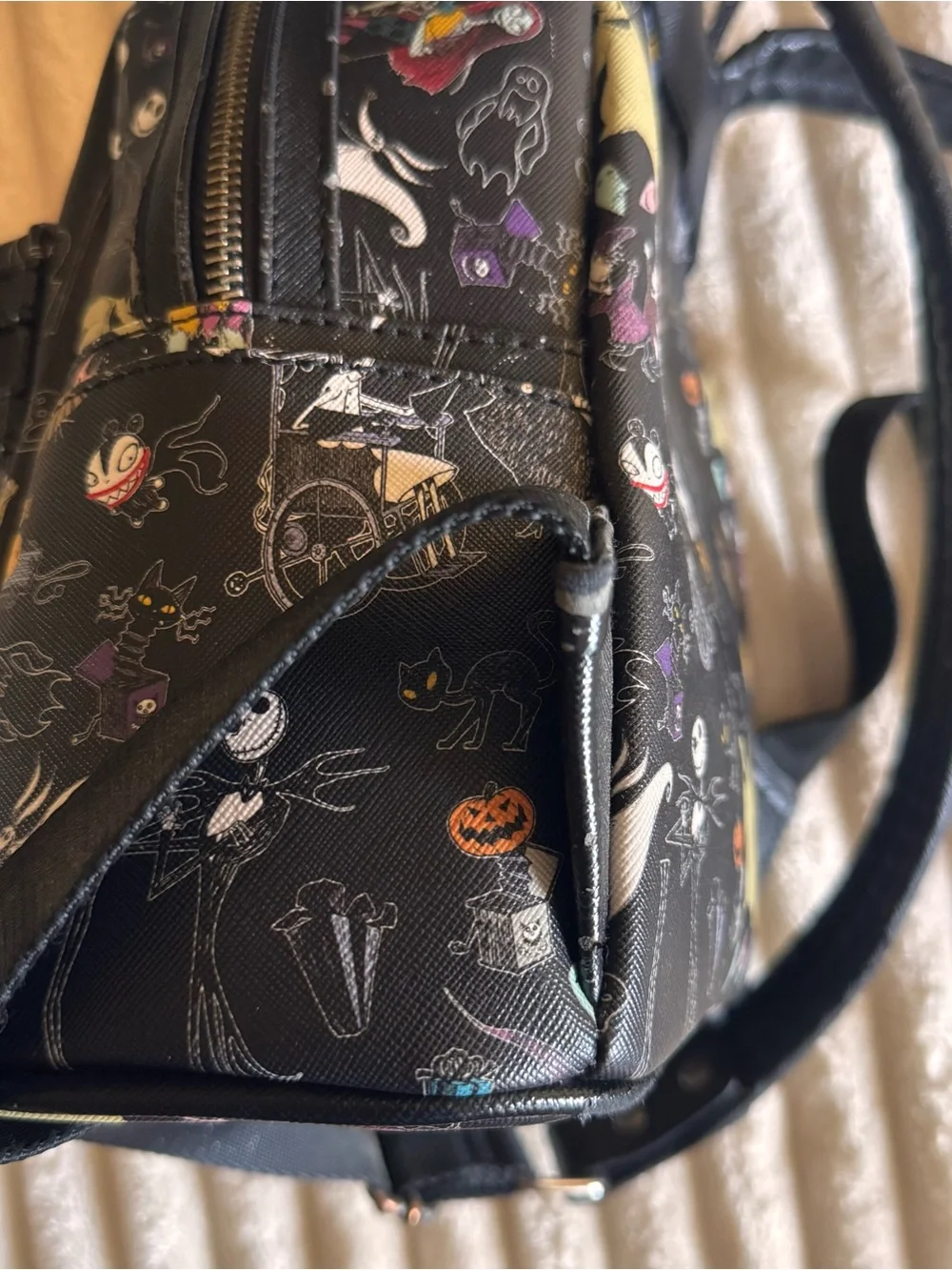 Loungefly NBC Black Mini Backpack